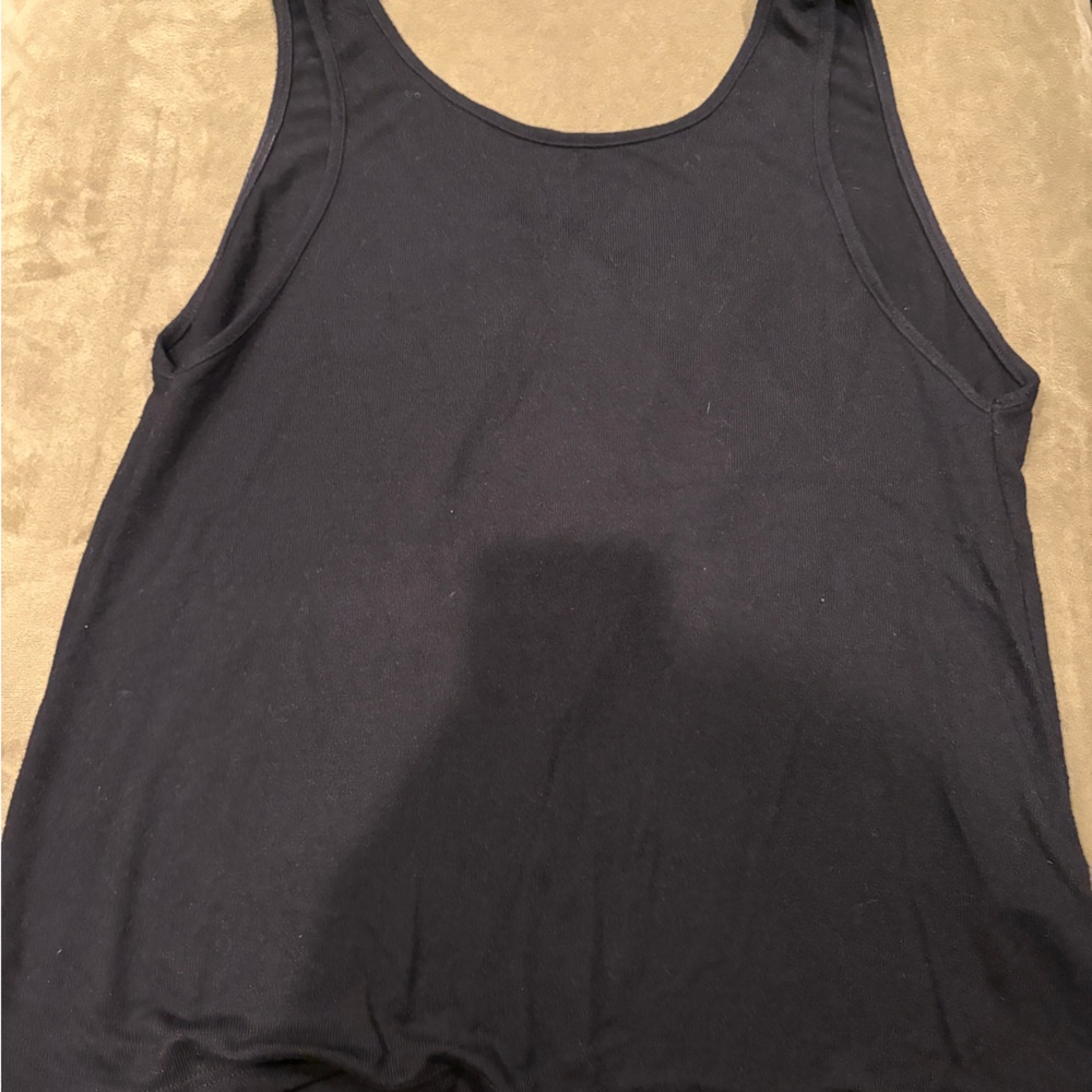 EUC Black Lounge Boyfriend Sweater Tank